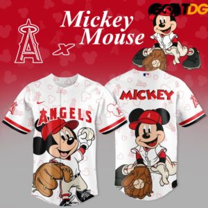Los Angeles Angels x Mickey Mouse 2026 New Baseball Jersey
