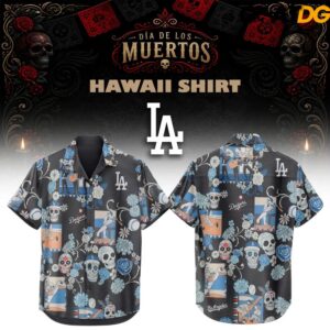 Los Angeles Dodgers x Dia De Los Muertos Limited Edition Hawaiian Shirt
