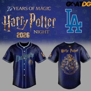 Los Angeles Dodgers x Harry Potter 2026 Crossover Baseball Jersey