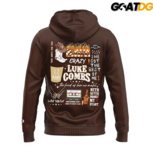 Luke Comb x My Kinda Saturday Night Tour 2026 Hoodie 3