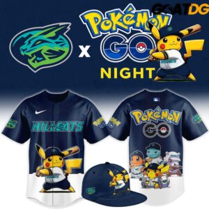Lynchburg Hillcats x Pokemon GO Night 2026 Edition Baseball Jersey