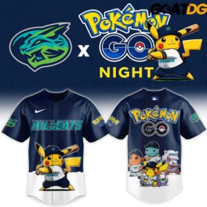 Lynchburg Hillcats x Pokemon GO Night 2026 Edition Baseball Jersey 2