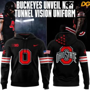 Ohio State Buckeyes Tunnel Vision 2026 Hoodie 3
