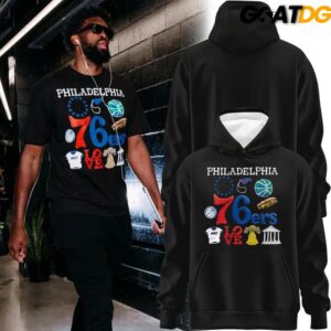 Philadelphia 76ers NBA x Market Limited Edition Hoodie 1