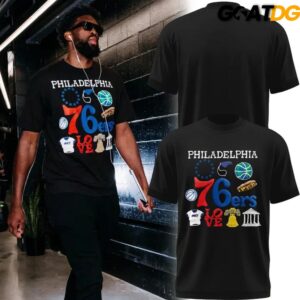 Philadelphia 76ers NBA x Market Limited Edition T-Shirt