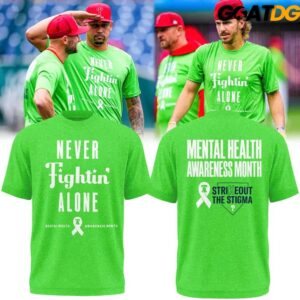 Philadelphia Phillies Never Fightin’ Alone Limited Edition T-Shirt