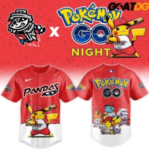 Rocket City Trash Pandas x Pokemon GO Night 2026 New Baseball Jersey 2