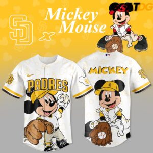 San Diego Padres x Mickey Mouse 2026 New Baseball Jersey