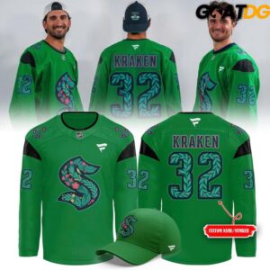 Seattle Kraken x Green Night 2026 Limited Edition Jersey