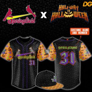 Springfield Cardinals Halfway To Halloween Limited Jersey 1