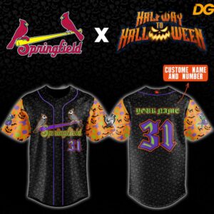 Springfield Cardinals Halfway To Halloween Limited Jersey 2