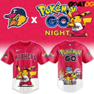 Toledo Mud Hens x Pokemon GO Night 2026 Edition Baseball Jersey 2