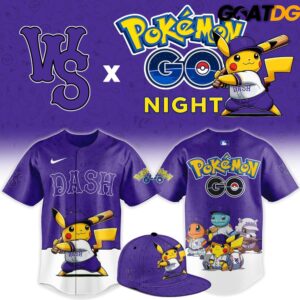 Winston-Salem Dash x Pokemon GO Night 2026 New Baseball Jersey
