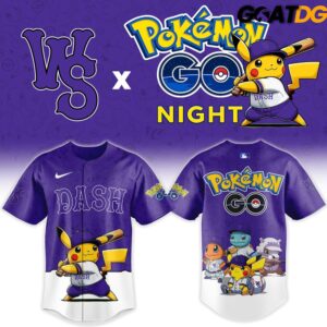 Winston Salem Dash x Pokemon GO Night 2026 New Baseball Jersey 2